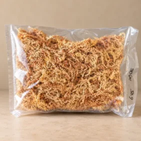 Bolsa de 50 g de musgo Sphagnum de Nueva Zelanda calidad 5A, fibra larga de 30 cm, para cultivo y montaje tradicional japonés de orquídeas Fuukiran.